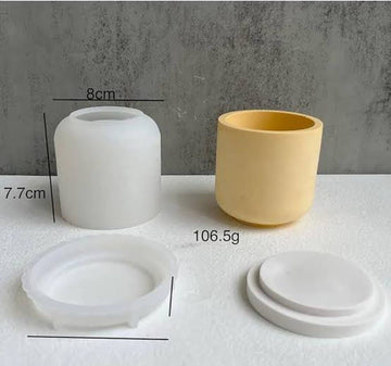 Jar mould with lid