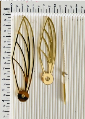 Butterfly clock hands