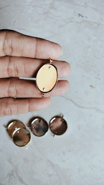 Oval rakhi bezel
