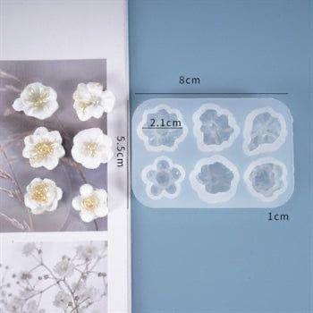 Small 3D flower mould