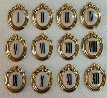 Clock number set Resin Tool