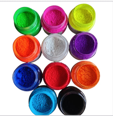 Fluorescent Mica Pigments Set