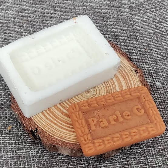 Parle-G Biscuit Candle Mould - Mithai Mould