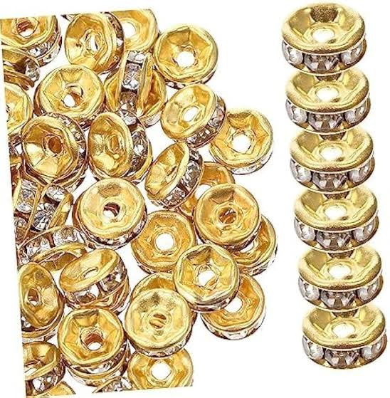 Golden Rakhi beads