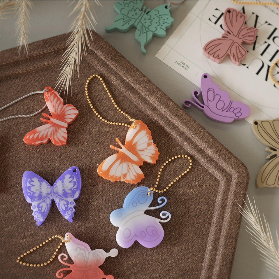 Butterfly keychain and jewelry mould