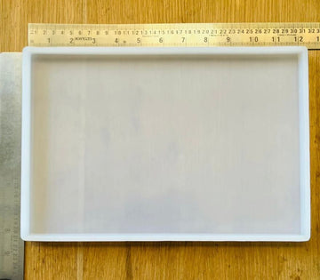 12/9 inch plain rectangle tray mould