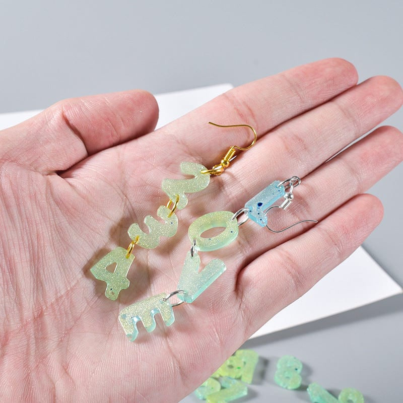 Mini alphabet charm mould