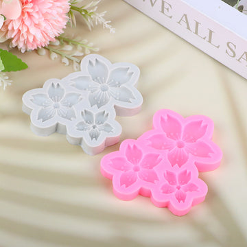 3 in 1 3D flower mould