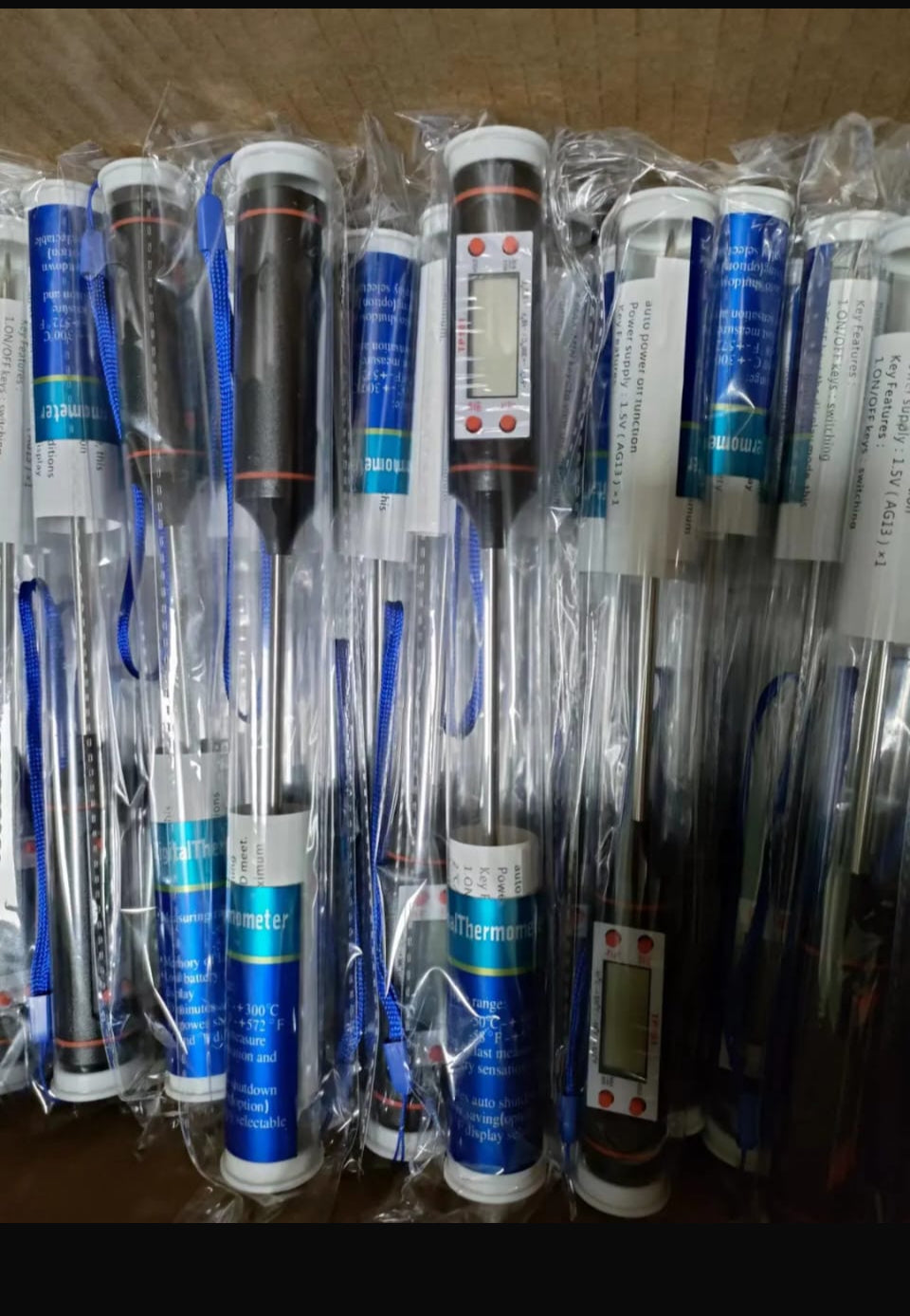 Digital pen thermometer