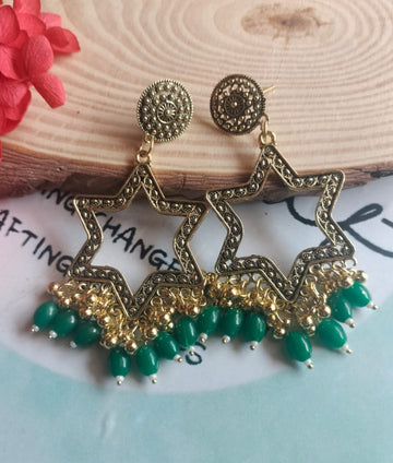 Beads jhumka for resin