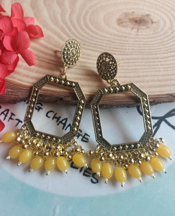 Beads jhumka for resin