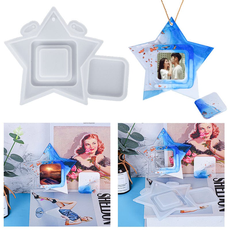 Star photo frame mould