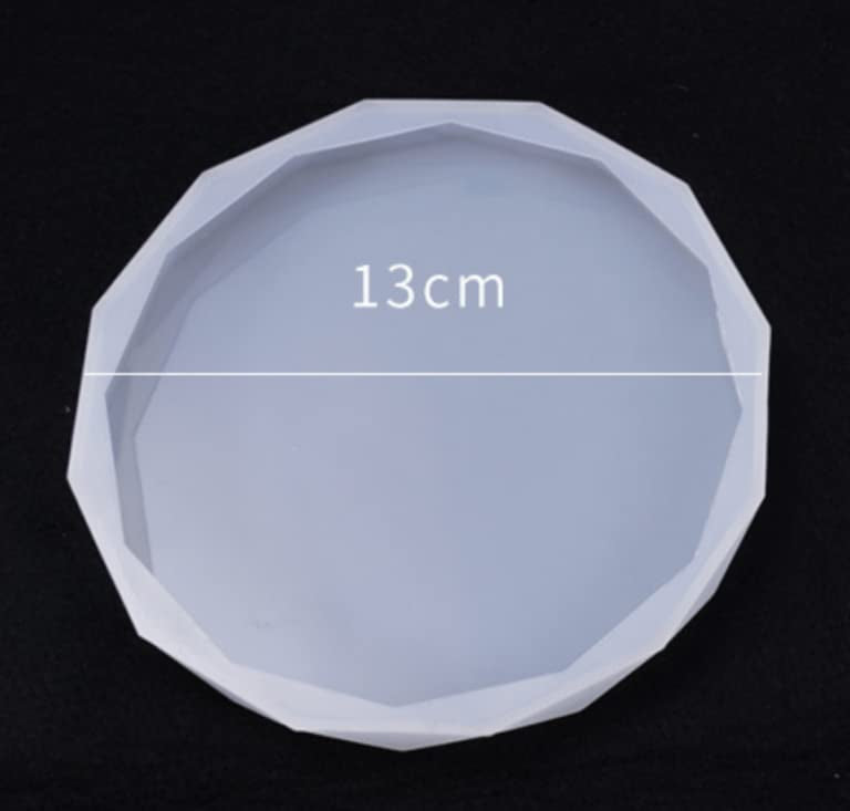 5 inch diamond cut round mould