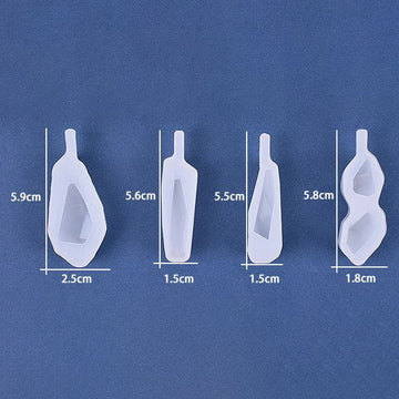 Stone jewelry or keychain mould