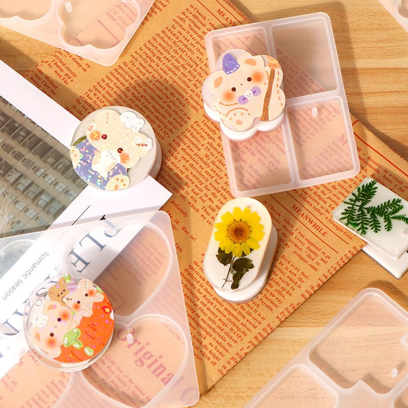 Rectangle coin plater or keychain mould