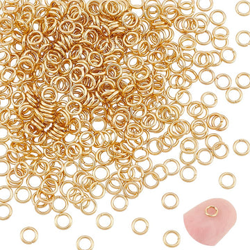 Small connector ring for jewelry