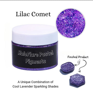 Lavender Holo Flare Pastel Pigment