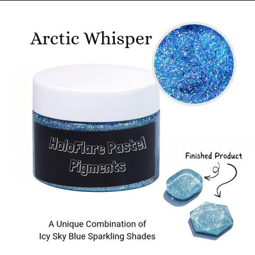 Dark blue Holo Flare Pastel Pigment