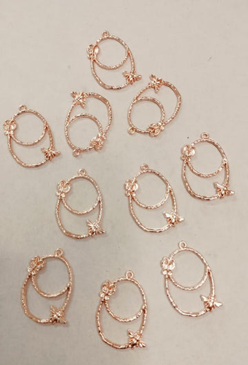 Rose gold bezel