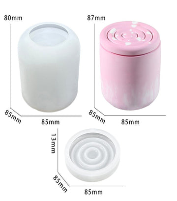Jar with Lid Mould