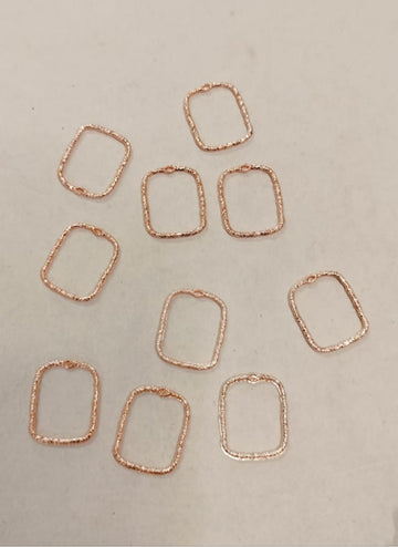 Rose gold bezel