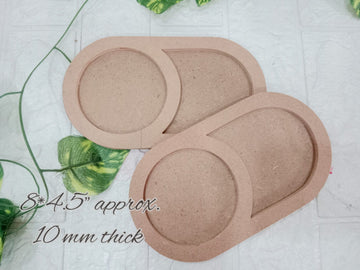 Mdf Oval Tray