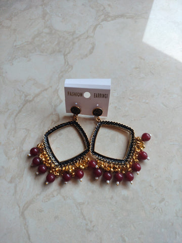 Beads jhumka for resin