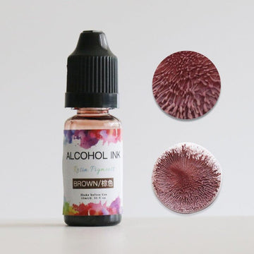 Brown Alcohol ink