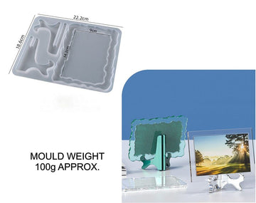 Frame with stand mould