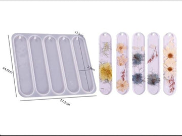 5 in 1 Book mark mould