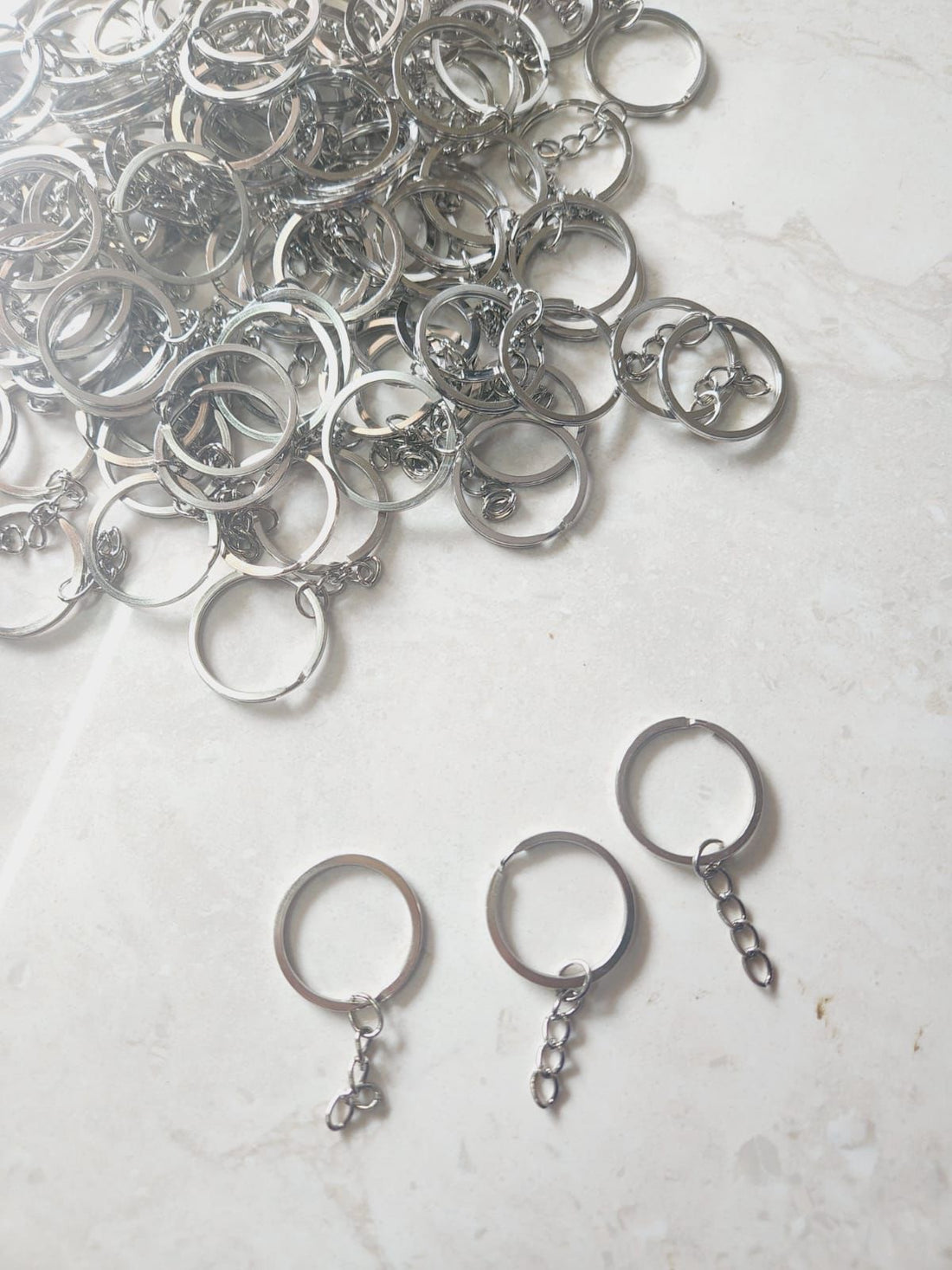 Keychain ring big pack