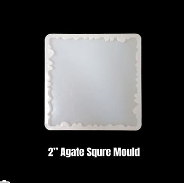 Agate square 2 inch mould