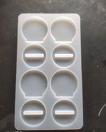 4 Cavities Small Elegant Photo Frame Mould