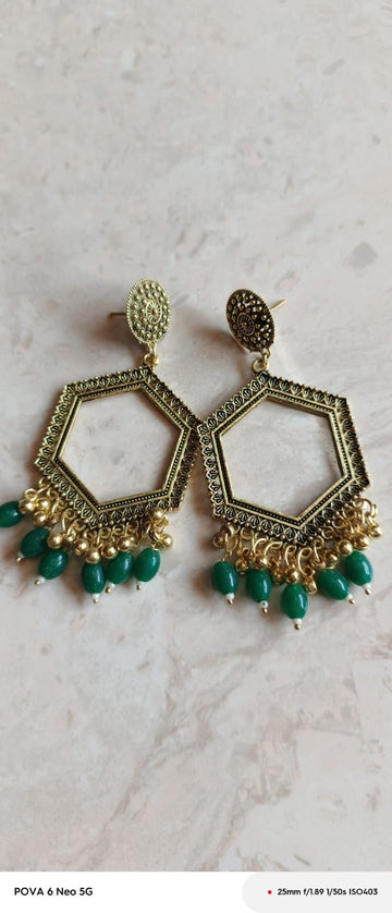 Beads jhumka for resin