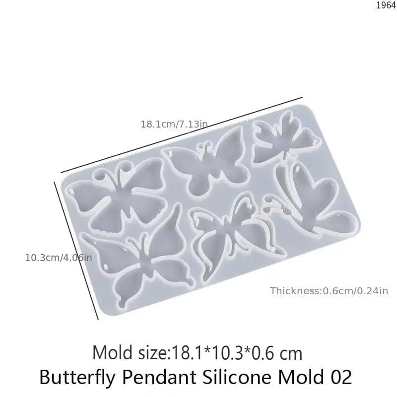 3D butterfly mould