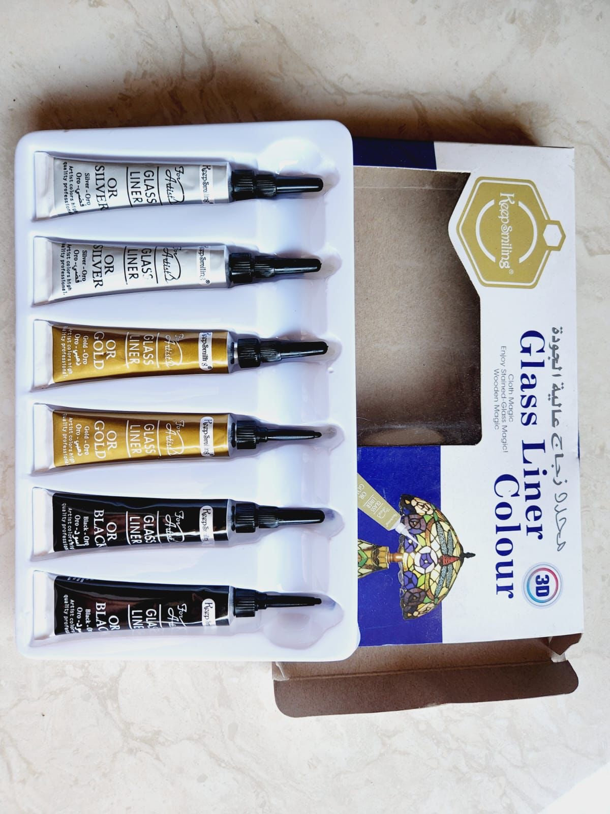 Glass liner pack