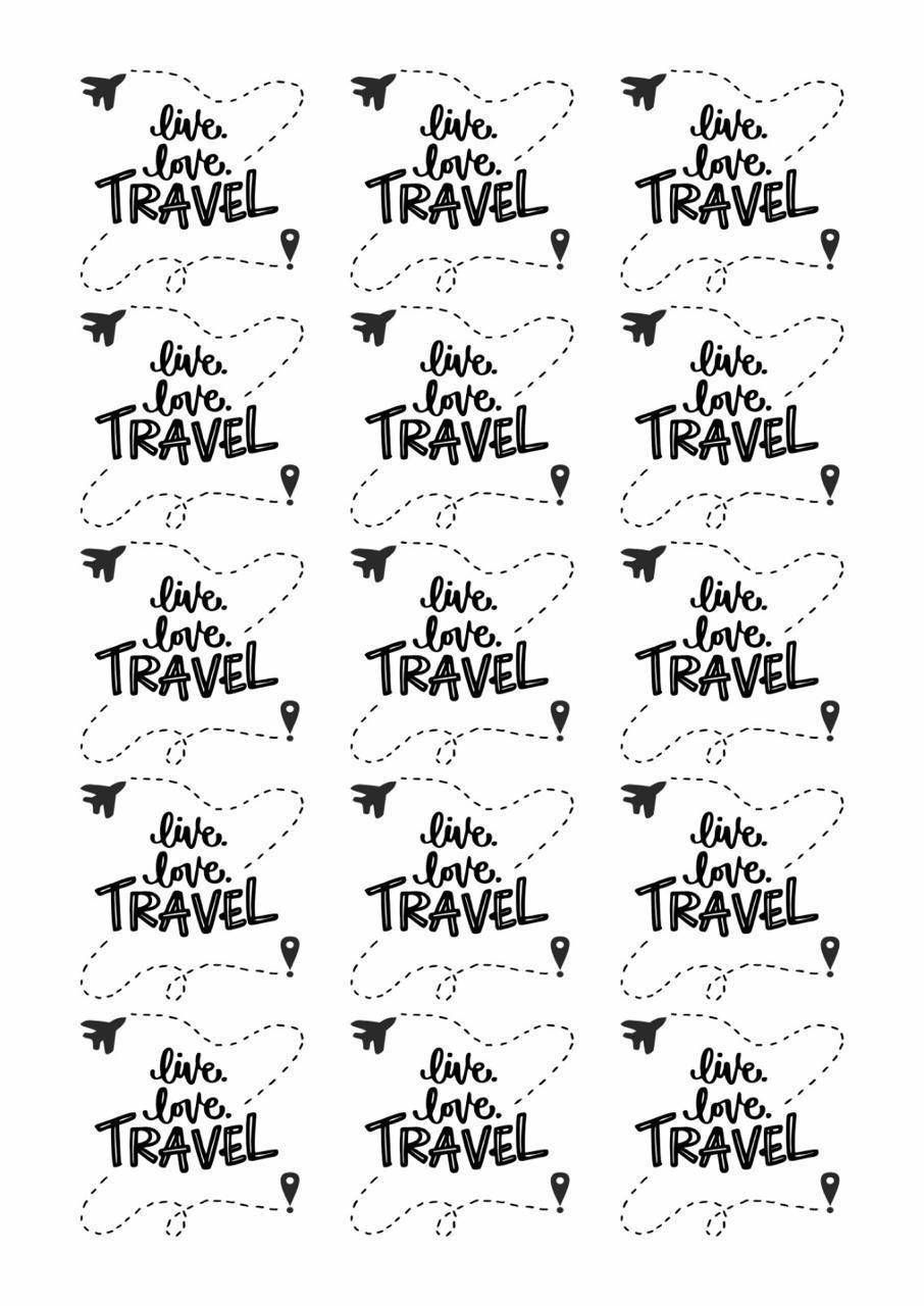 Travel Insert sheet