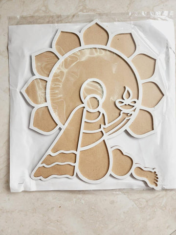 Mdf 2 Layer Rangoli Base