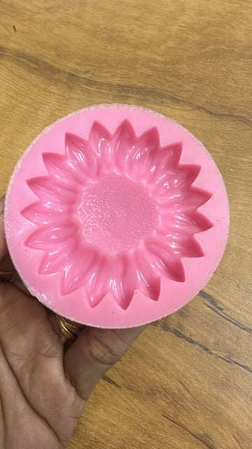 3D Sunflower Or Candle Mould