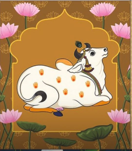 Pichwai Small color sticker