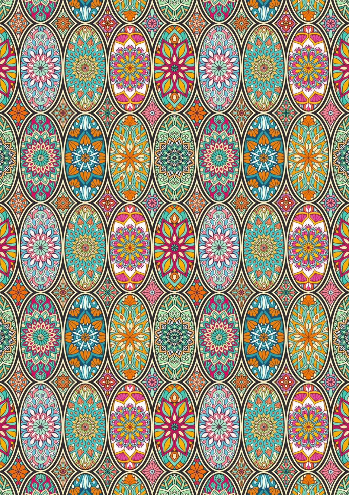 Mandala 2 Resin color sticker