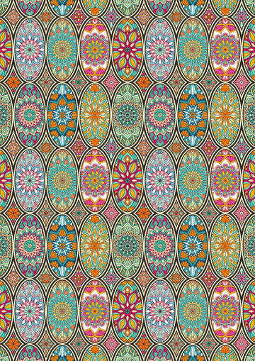 Mandala 2 Resin color sticker