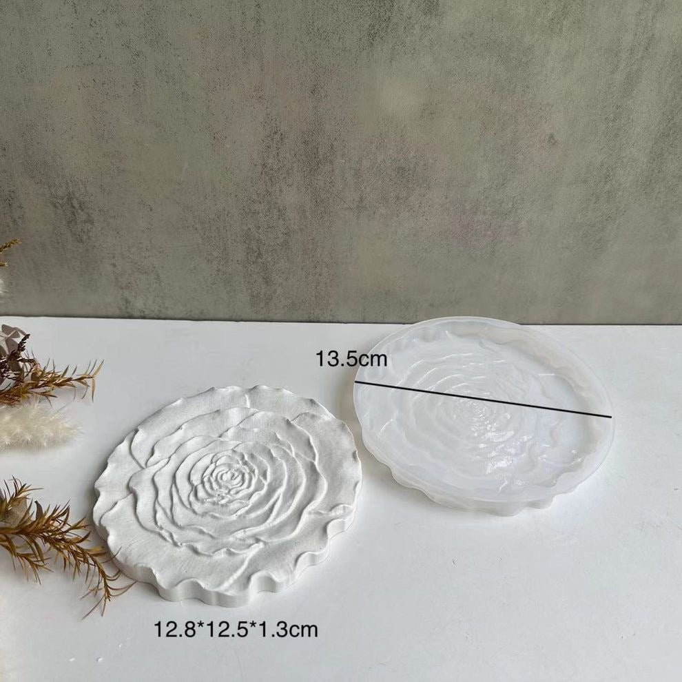 Rose plate mould