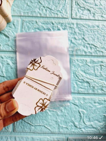 Jewelry card pack