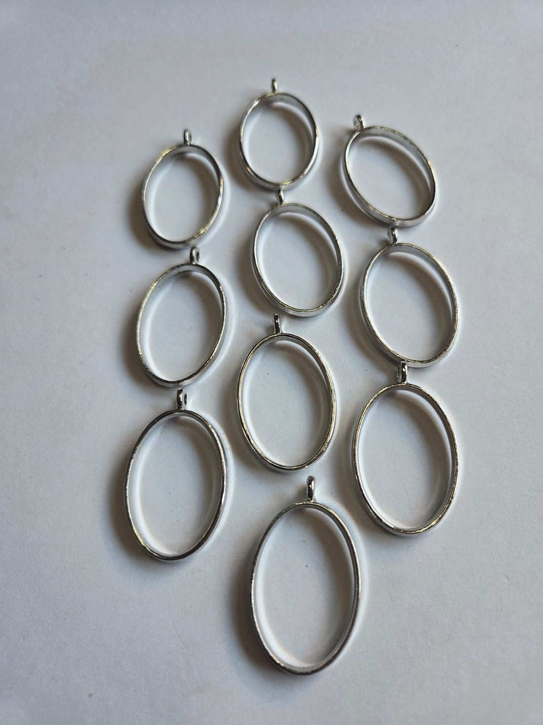 Oval bezel 10 piece pack