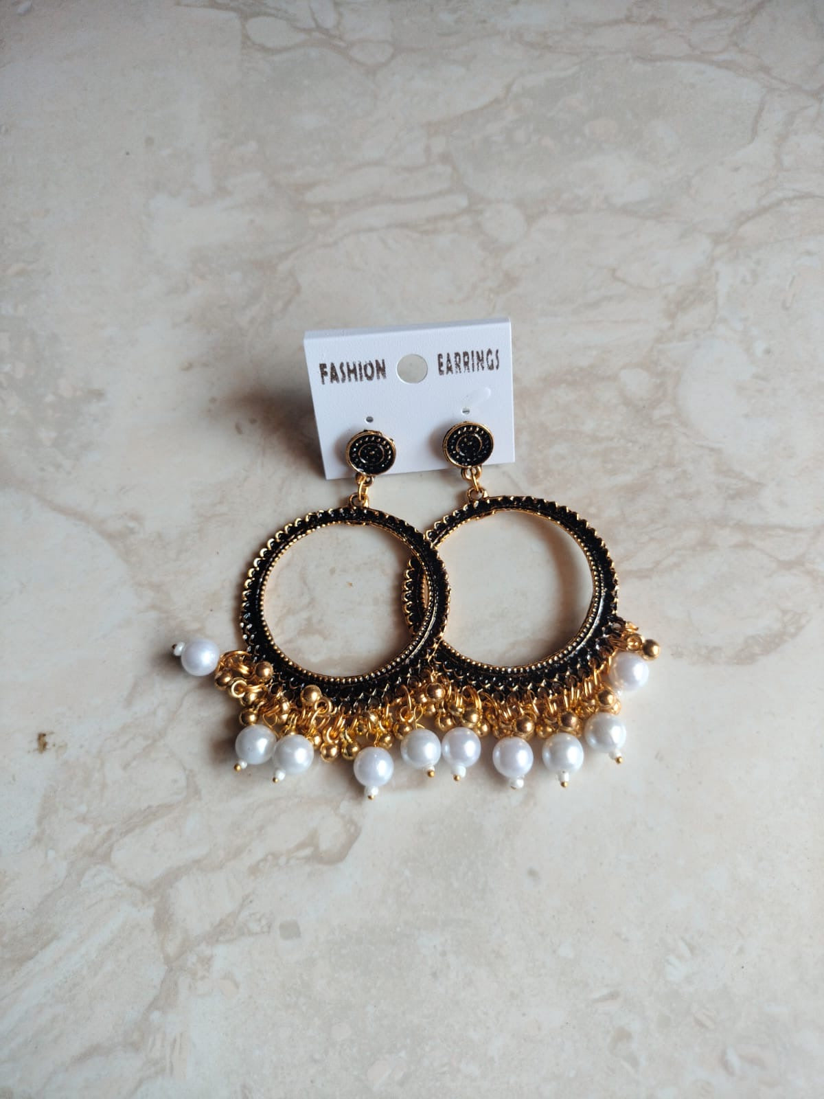 Beads jhumka for resin