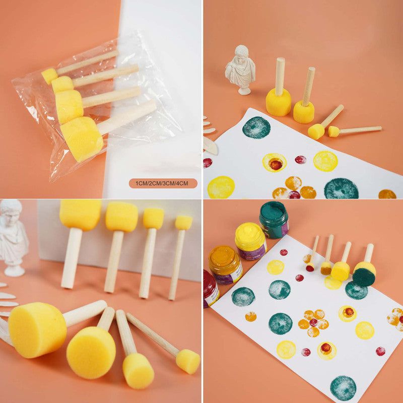 4 pieces dabbing sponge set Resin tools