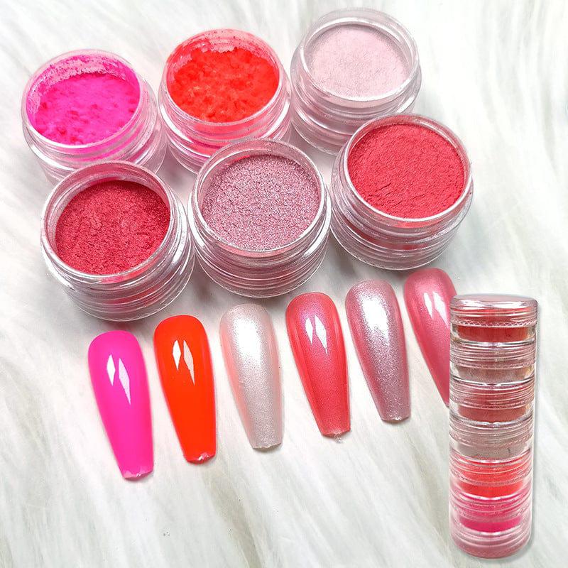 6 in 1 pearl mica set