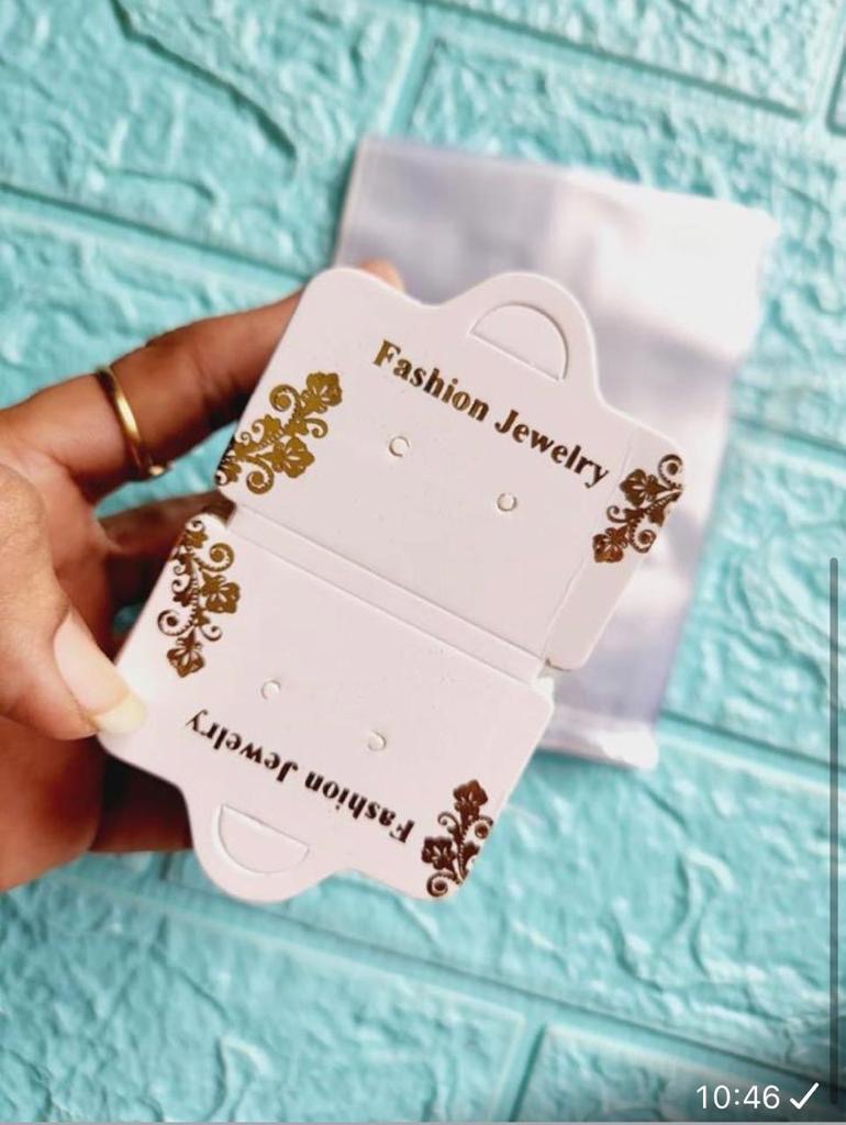Jewelry card pack