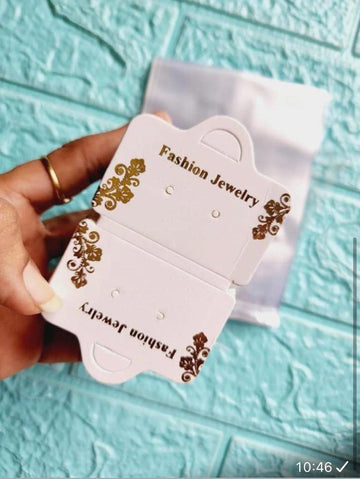 Jewelry card pack